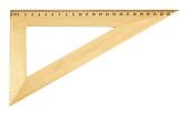 Треугольник деревянный 30°, 23 см